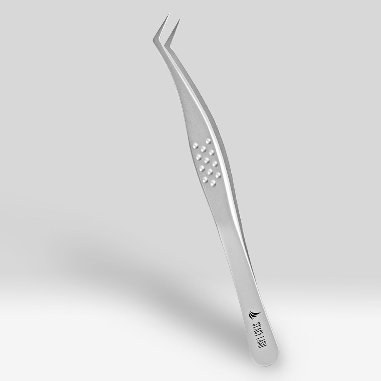 Stacy Lash STL - 14 Curved L - Shaped Multifunctional Tweezers for Eyelash Extensions - 