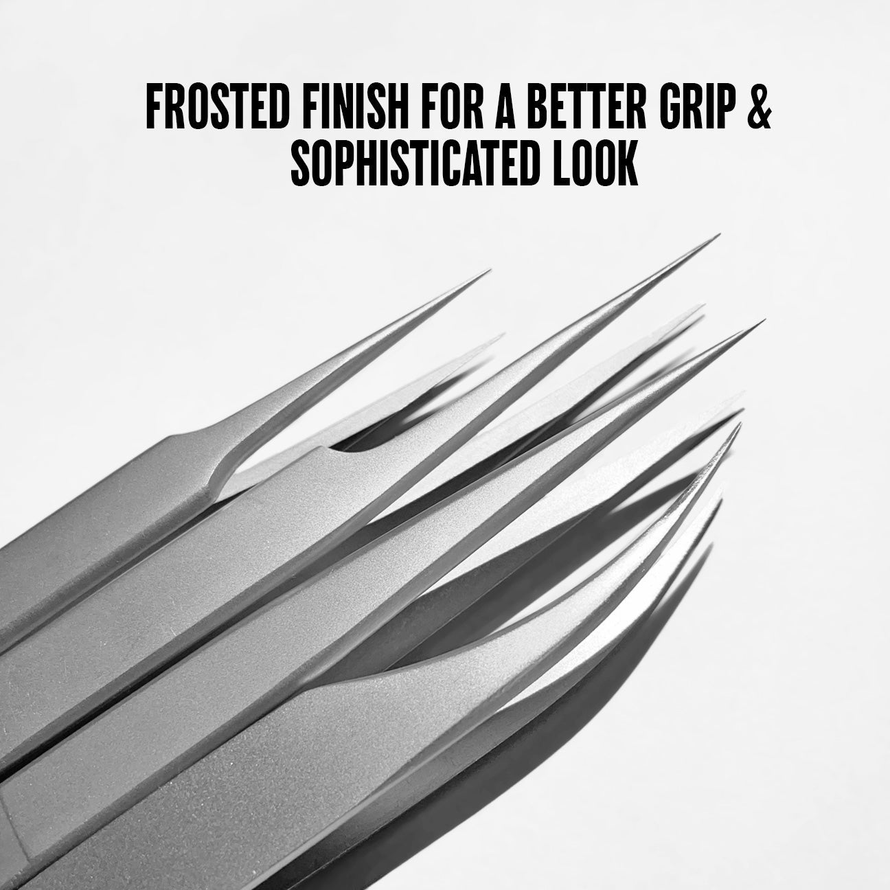 Stacy Lash STL - 3 F - Shaped Isolation Tweezers for Lash Extensions - 