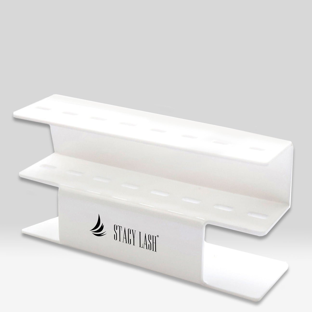 Stacy Lash Tweezer Holder - Storage Rack - White