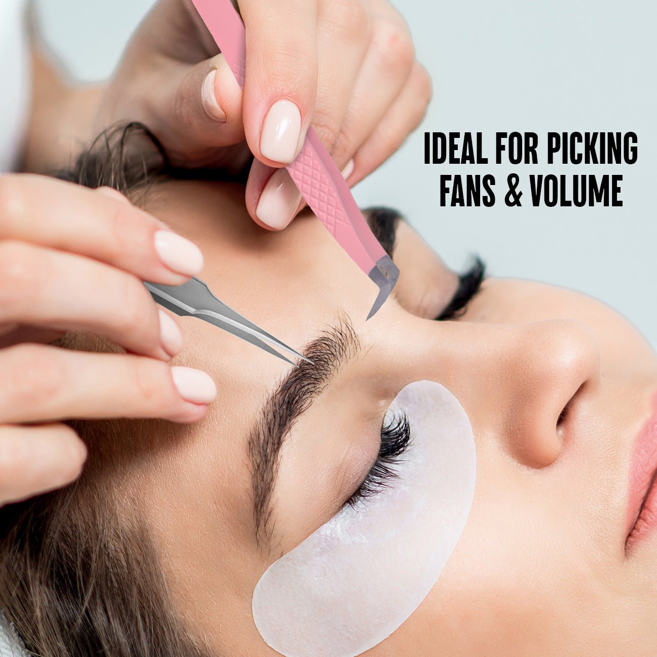 Stacy Lash Volume Eyelash Extension Tweezers - 