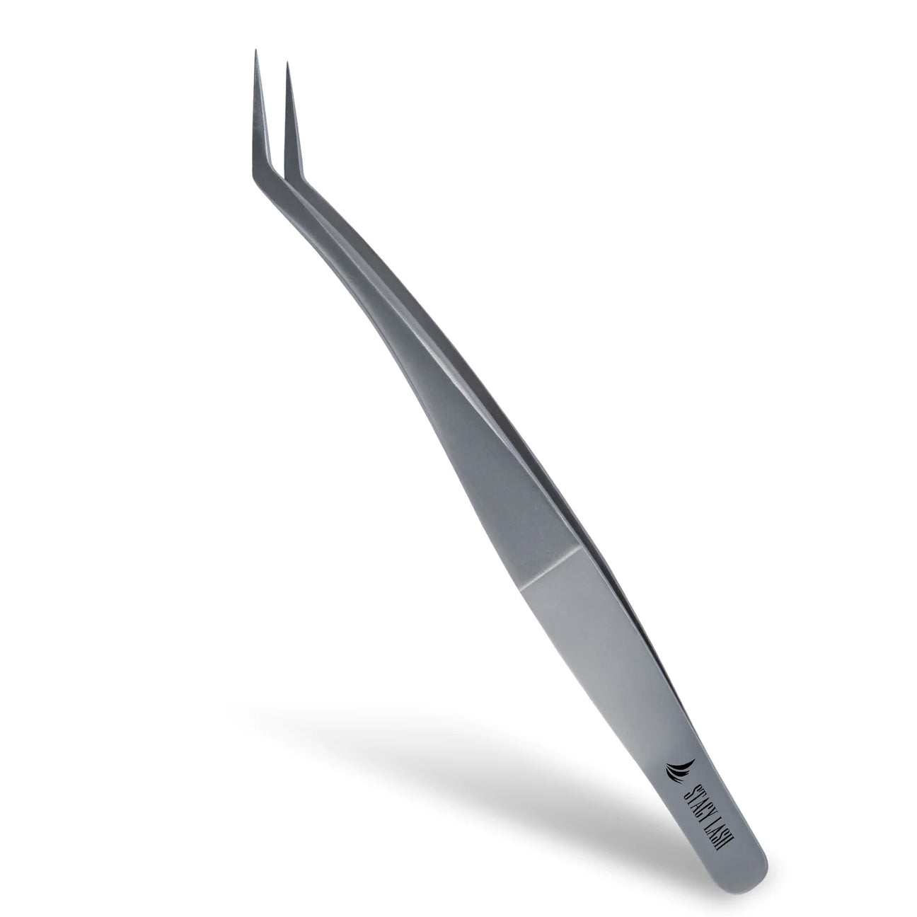 Stacy Lash STL-11 Curved L-Shaped Multifunctional Tweezers for Eyelash Extensions