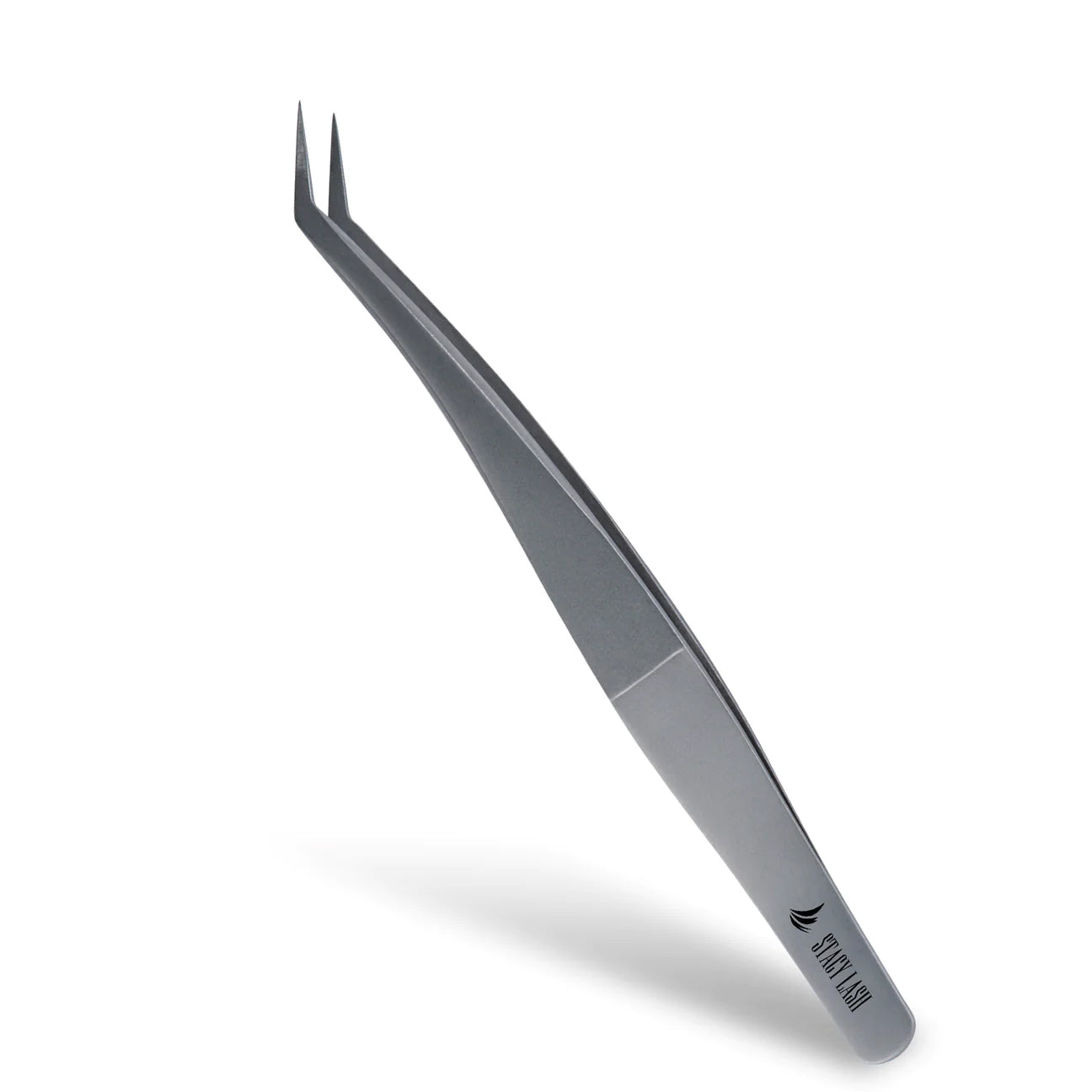 Stacy Lash STL-12 Curved L-Shaped Multifunctional Tweezers for Eyelash Extensions