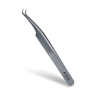 Stacy Lash STL-13 Curved L-Shaped Multifunctional Tweezers for Eyelash Extensions
