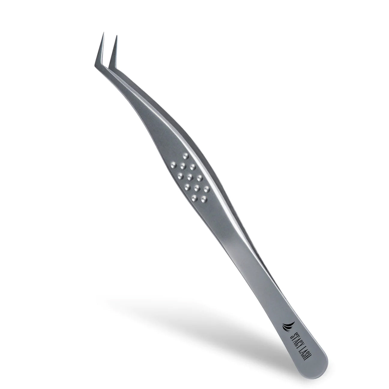 Stacy Lash STL-14 Curved L-Shaped Multifunctional Tweezers for Eyelash Extensions