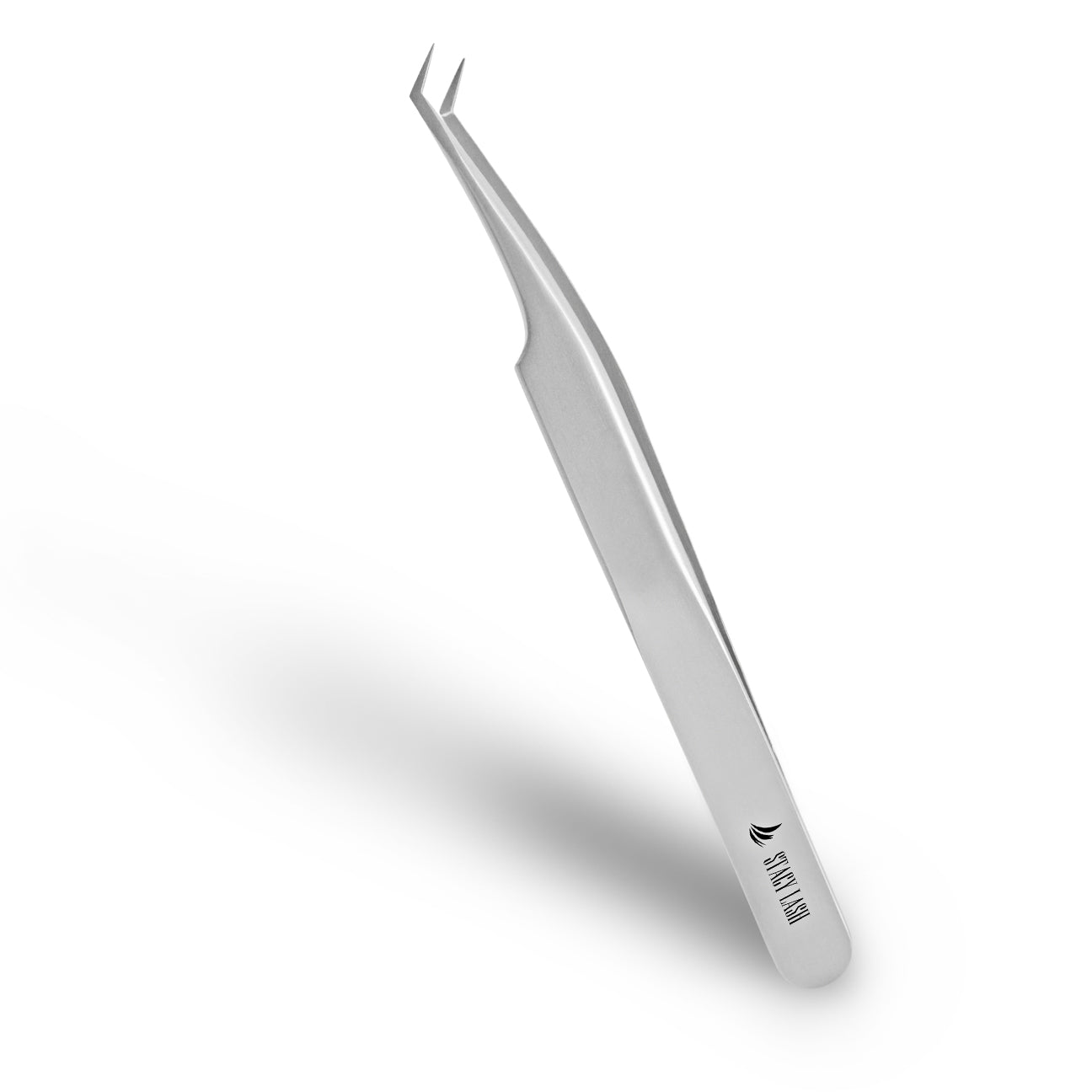 Stacy Lash STL-13 Curved L-Shaped Multifunctional Tweezers for Eyelash Extensions