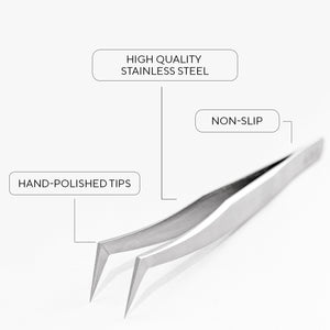 Stacy Lash STL-5 L-Shaped Volume Tweezers for Eyelash Extensions photo 2