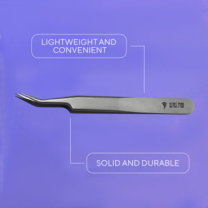 Stacy Lash STL-7 S-Shaped Eyelash Extension Tweezers for Isolation & Placing photo 4