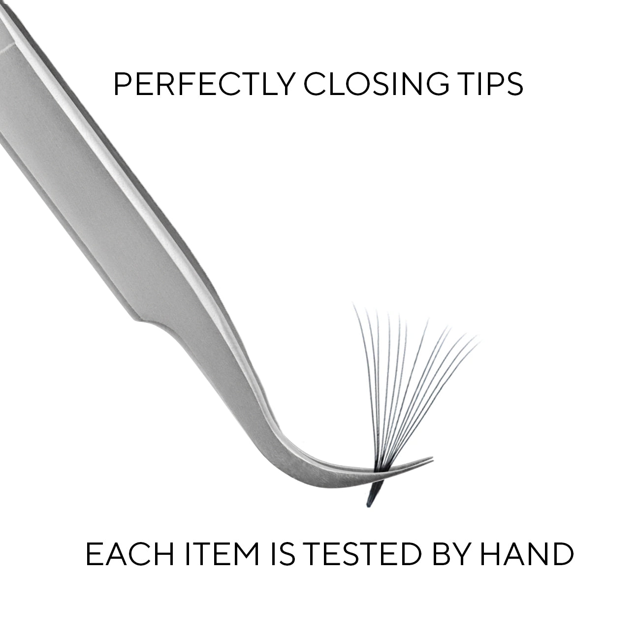 Stacy Lash STL-8 S-Shaped Curved Eyelash Extension Tweezers photo 5