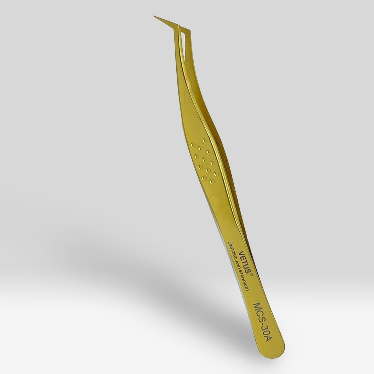 Vetus MCS - 30A L - Shape Tweezers for Classic and Volume Eyelash Extensions - 