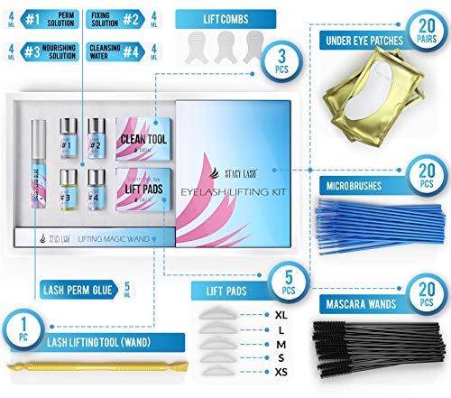 Stacy Lash Bundle: Lift Kit & Eye Pads 100pack & Lash Shampoo 200ml photo 3