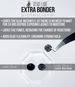 Stacy Lash Bundle: Extra Bonder 0.50 fl. oz. / 15ml & Primer 40ml & Cream Remover Mango 15g photo 15