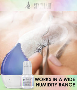 Stacy Lash Bundle: Eyelash Extension Glue - Crystal Clear 5ml & Volume 5ml