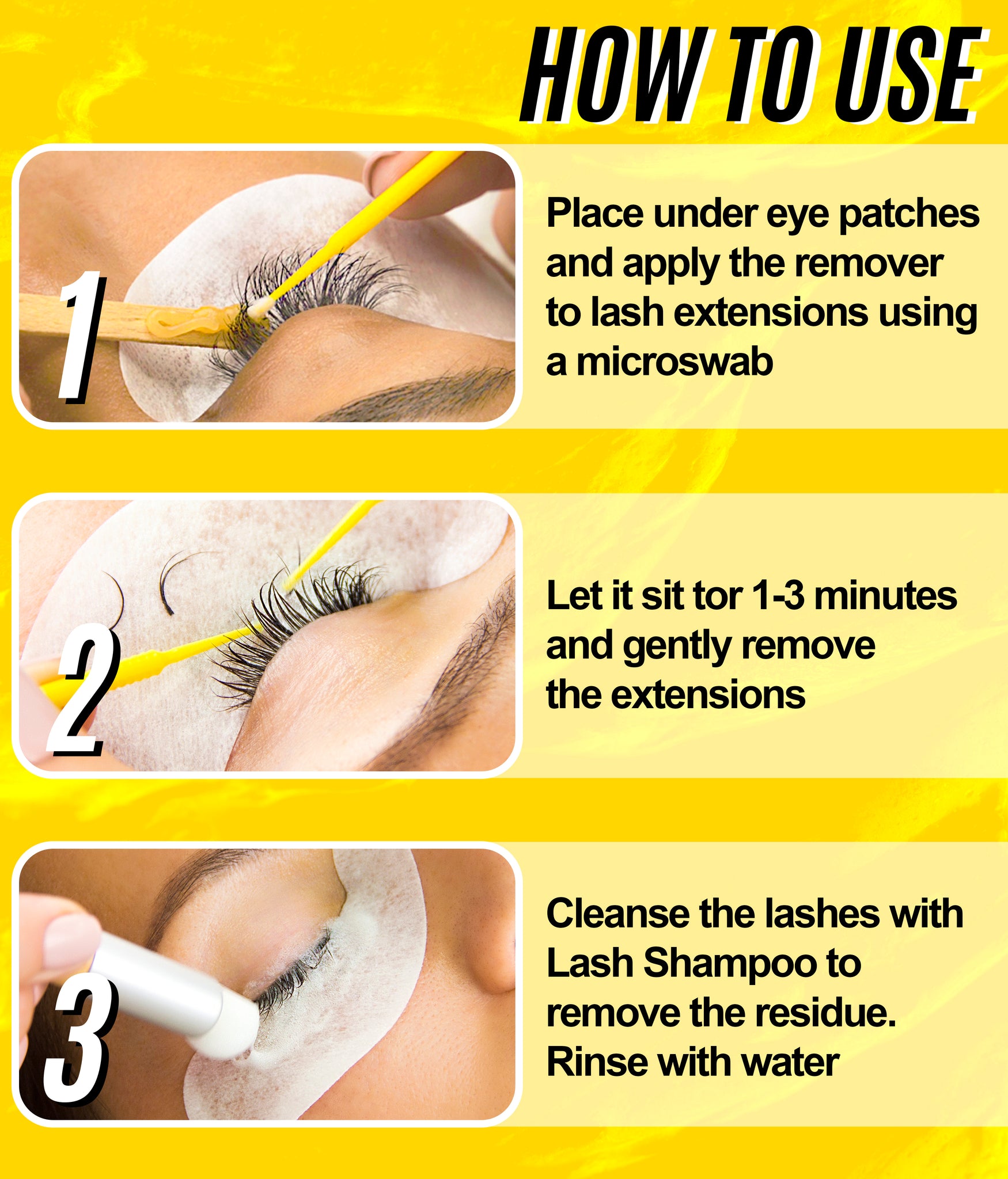 How to Remove Eyelash Extension Glue