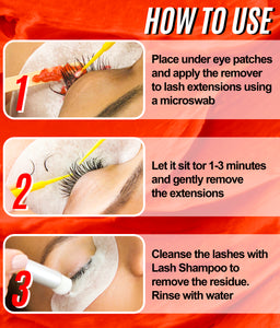 How to Remove Eyelash Extension Glue