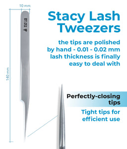 Stacy Lash STL-3 F-Shaped Isolation Tweezers for Lash Extensions photo 2
