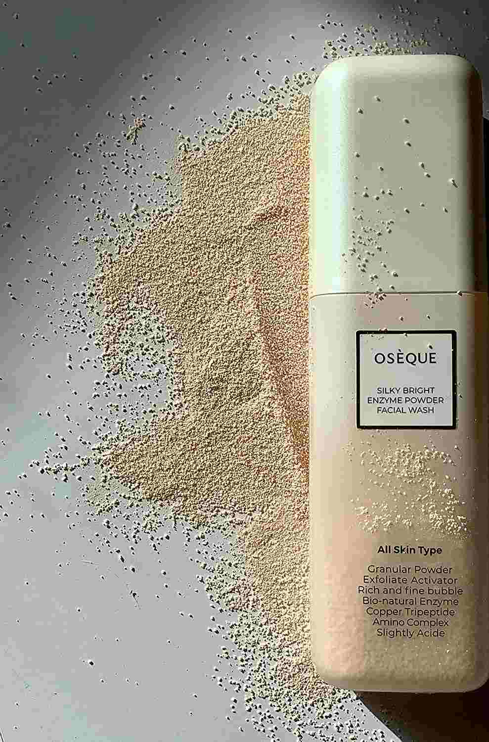 Oseque Silky Bright Enzyme Powder Facial Wash (50g) - 